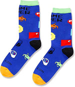Gaming Socks for Game Lovers, Gamer Gifts for Him, Gaming Socks, Funny Gaming Gifts, Video Game Socks, Novelty Gamer Socks