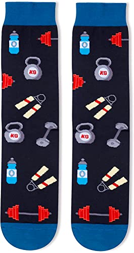 If You Can Read This, Weightlifting Socks for Men who Love to Weight Lifting, Funny Gymnastics Gifts for Gym Lovers, Gymnastics sock, Powerlifting Gifts, Weightlifting Gifts