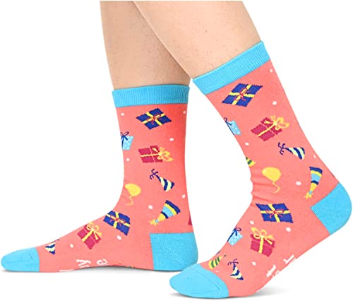 Crazy Silly Gift Idea for Sisters, Funny 15th Birthday Socks, Unique 15th Birthday Gifts for 15 Year Old Girl, Perfect Birthday Gift for Her