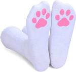 Funny Cat Paw Gifts for Women Gifts for Her Cat Lovers Gift Cute Sock Gifts Cat Paw Socks