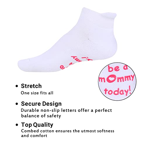 Labor and Delivery Hospital Socks - Mom Socks, Pregnancy Gifts for New Mom, Mom to Be Gift for Pregnant Women, Labor and Delivery Socks