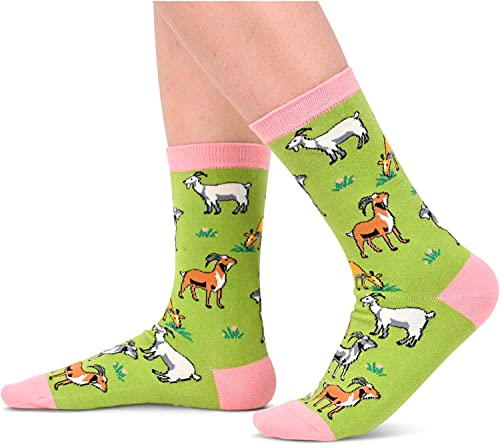 Goat Gifts For Women Lovely Animals Socks Gift For Goat Lover Valentine's Birthdays Gift For Her