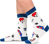 Novelty Hockey Socks, Funny Hockey Gifts for Hockey Lovers, Ball Sports Socks, Gifts For Men Women, Unisex Hockey Themed Socks, Sports Lover Gift, Silly Socks, Fun Socks