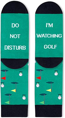 Unique Golf Gifts, Golf Socks for Men, Novelty Sport Socks Gifts for Golf Lovers, Sport Gifts