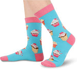 Funny Cupcake Socks for Unisex Adult Who Love Cupcake, Novelty Cupcake Gifts,Men Women Gag Gifts, Gifts for Cupcake Lovers, Funny Sayings If You Can Read This, Bring Me A Cupcake Socks