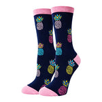 Pineapple Gifts Women's Funny Fruit Socks Pineapple Gifts for Pineapple Lovers Pineapple Themed Socks for Women