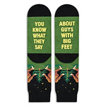 Novelty Bigfoot Socks, Funny Bigfoot Gifts for Bigfoot Lovers, Outer Space Socks, Gifts For Men Women, Unisex Bigfoot Themed Socks, Outer Space Lover Gift, Silly Socks, Fun Socks