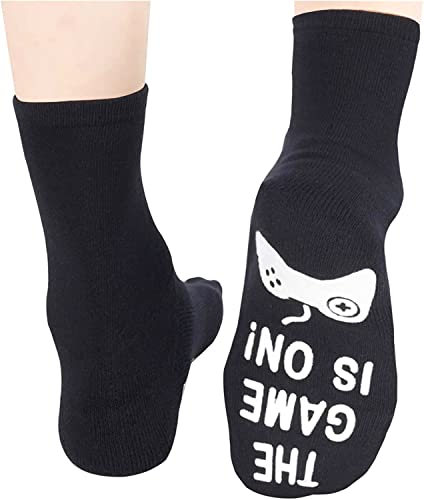 Gaming Socks for Game Lovers, Video Game Socks, Unisex Gamer Gifts, Funny Gaming Gifts for Women and Men Who Love Game, Novelty Gamer Socks