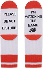 Football Lover Gift Unique Football Socks Football Gift for Men You Love, Ideal Gifts for Football Lovers Coaches Players Fans