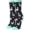 Women's Funny Cute Animal Llama Socks Gifts For Llama Lovers