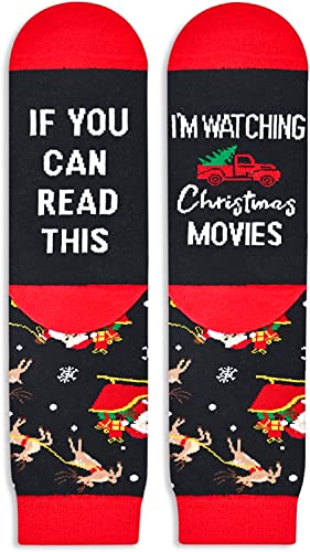 Christmas Gifts for Women Men, Christmas Socks, Christmas Light Socks, Funny Christmas Gifts Unisex, Christmas Vacation Gifts, Xmas Gifts, Santa Gift Stocking Stuffer