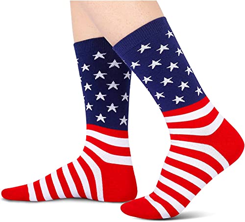 Patriots Socks, American Flag Socks, Women's Independence Day Gifts, 4th of July Socks, American Flag-themed Gifts, 4th of July Gift for her, Patriots Gifts For Women