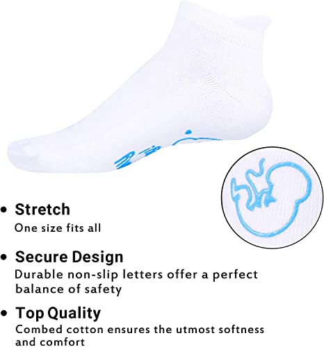 Mom-to-Be Gifts, Maternity Gifts, Gifts for Pregnant Women, Pregnancy Gifts for New Moms, Expecting Mom Gifts, Labor Socks, Hospital Socks for Labor and Delivery, Gifts for Mom
