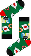 Poker Socks, Playing Cards Socks, Card Player, Gambler socks, Perfect Gambling Vegas Gift, Casino Gifts for Him, Ideal for Poker Players, Casino Lovers Gifts