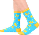 Unique Rubber Duck Gifts for Women Silly & Fun Duck Socks Fun Duck Gifts for Moms, Valentines Gifts, Christmas Gifts
