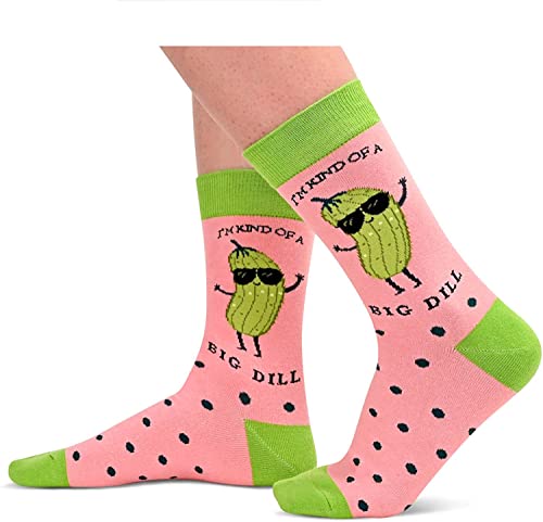 Unisex Funny Novelty Pickle Socks Gifts For Pickle Lovers