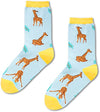Funny Giraffe Gifts for Women Gifts for Her, Novelty Giraffe Socks Crazy Silly Fun Socks, Giraffe Gifts for Giraffe Lovers