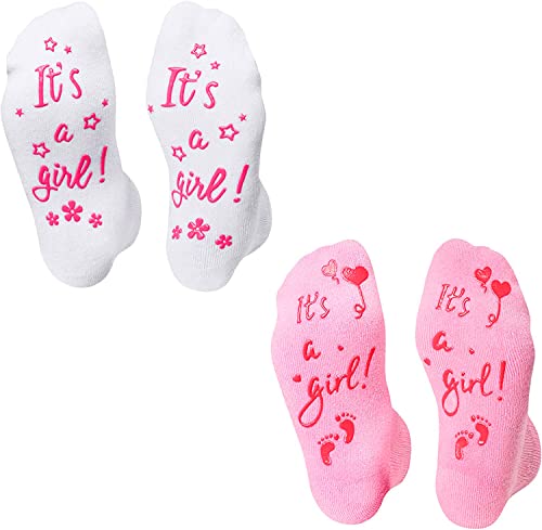 Women's Novelty Non-Skid  Pregnancy Socks Gifts For New Moms After Birth-2 Pack