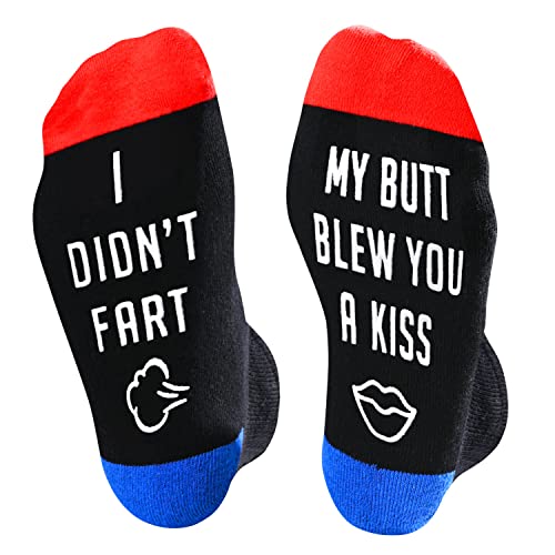 Unisex Funny Socks, Weird Fart Socks, Sarcastic Silly Gag Poo Socks, Weird Gifts, Silly Gifts, Fart Gifts, Gag Joke Gifts