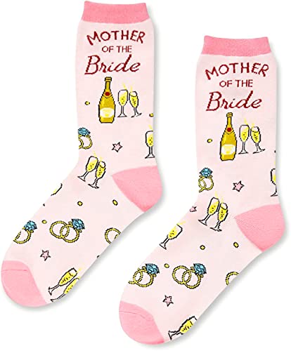 Mother of the Bride Socks, Wedding Gift, Brides Mother Gift, Wedding Socks, Unique Mother of the Bride Gifts, Mom Gift from Bride, Wedding Day Socks, Perfect Gift from Bride to Mom