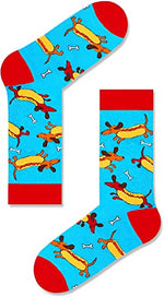 Men's Cute Thick Crew Stylish Dachshund Socks Gifts For Dachshund Lovers