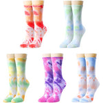 Funny Unique Presents, Colorful Tie Dye Socks for Women, Gifts for Hippie Indie Girls, Hippie Gifts, 90s Gifts, Trippy Gifts, Indie Gifts, Funky Gifts