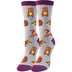 Unique Squirrel Gifts for Women Silly & Fun Squirrel Socks Novelty Squirrel Gifts for Moms