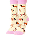 Cute Horse Gifts for Girls, Children Horse Lovers Gifts Best Gifts for Daughter Horse Socks, Gifts for 4-7 Years Old Girls