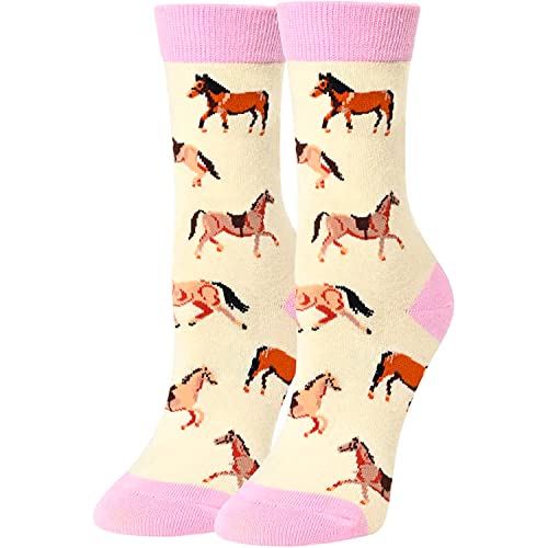 Toddler Novelty Crazy Horse Socks Gifts for Horse Lovers