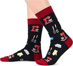 Unisex Cooking Socks, Cooking Gifts for Chefs, Pastry Chefs, Cooks, Bakers, Cookie Bakers, Cooking Enthusiasts, Bread Makers, Novelty Women Men Cooking Socks