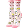 Women's Novelty Pop Bride Socks Mother of Bride Gifts
