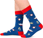 Men's Novelty Funny Navy Socks Gifts