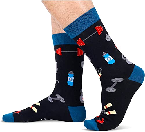 If You Can Read This, Weightlifting Socks for Men Who Love to Weight Lifting, Funny Gymnastics Gifts for Gym lovers, Gymnastics Sock, Powerlifting