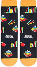 Cool Gifts for Teachers, Cute Teacher Gifts, Teacher Socks for Men Women, Funny Teacher Gifts, Appreciation Gifts for Teachers Men Women