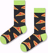 Gift for Dad, Men's Pizza Socks, Anniversary Gift for Him, Pizza Lover Gift, Funny Food Socks, Novelty Pizza Gifts for Men, Funny Pizza Socks for Pizza Lovers