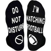 Novelty Football Socks, Funny Football Gifts for Football Lovers, Ball Sports Socks, Gifts For Men Women, Unisex Football Themed Socks, Sports Lover Gift, Silly Socks, Fun Socks