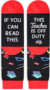 Funny Teacher Gifts, Cute Teacher Gifts, Cool Gifts for Teachers, Teacher Socks for Women Men, Appreciation Gifts for Teachers Men Women