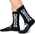 Novelty Groom Socks, Groom Gifts, Wedding Socks, Funny Dress Socks For Wedding Day, Engaged Socks, Tuxedo Socks, Wedding Gifts