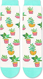 Crazy Plant Lady Gifts Cool Gifts for Plant Lovers Unique Indoor Gardening Gifts, Funny Gardening Gifts for Women, Crazy Plant Socks