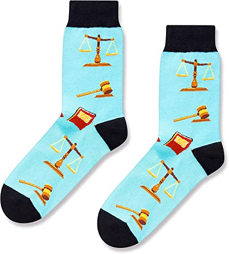 Men's Lawyer Socks, Funny Lawyer Gifts, Novelty Gift for Law School Gr ...
