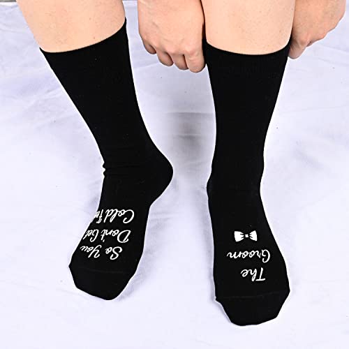 Groom Socks, Newlywed Gifts, Funny Groom Gifts, Engagement Gifts, Unique Wedding Socks for Him