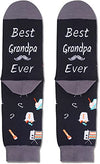 Best Grandpa Ever Socks, Gift for Grandfather, Funny Socks for Papa, Grandpa Gift, Grandpa Birthday Gift, Grandpa Father's Day Gifts