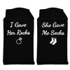 Novelty Groom Socks, Wedding Socks for the Groom, Funny Groom Gifts, Wedding Gifts, Engagement Gifts for Him