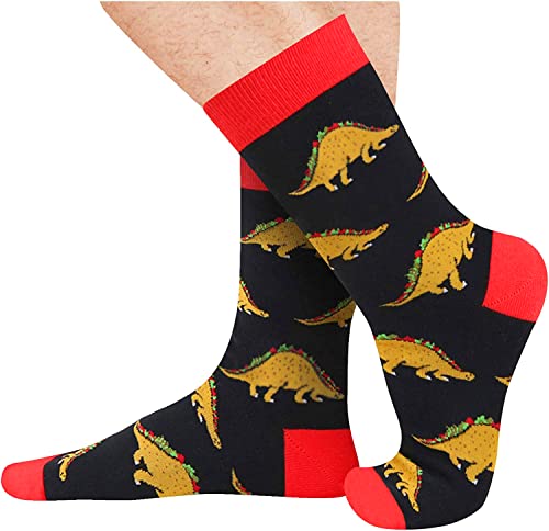 Men's Taco Socks, Mexican Theme Socks, Taco Gifts, Taco Lover Presents, Unique Gift Ideas For Men, Guys Socks, Taco Tuesday, Mexican Theme Socks