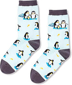 Unique Penguin Gifts for Women Silly & Fun Penguin Socks Crazy Penguin Gifts for Moms