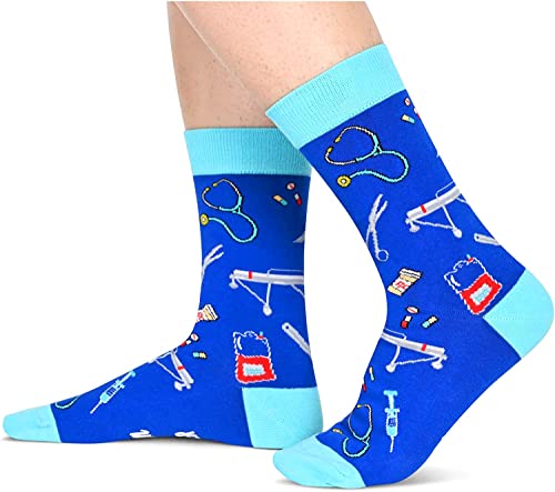 Unisex Crazy Unique Hospital Plastic Surgeon Socks