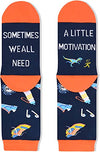 Novelty Running Socks, Funny Running Gifts for Running Lovers, Sports Socks, Gifts For Men Women, Unisex Running Themed Socks, Sports Lover Gift, Silly Socks, Fun Socks