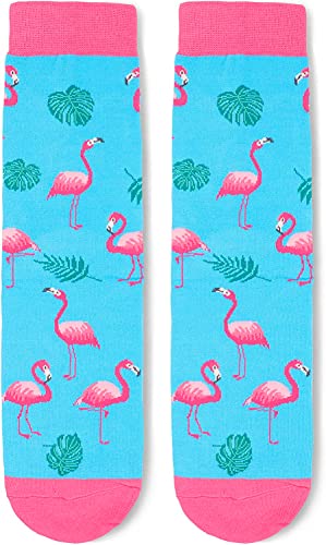 Gender-Neutral Flamingo Gifts, Unisex Flamingo Socks for Women and Men, Flamingo Gifts Animal Socks