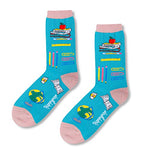 Reading Gifts, Funny Socks for Women, Cool Book Socks, Silly Socks, Gifts for Students Book Lovers Gifts, Reading Socks