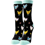 Womens Chicken Socks Gift Ideas for Her Valentines Gifts Chicken Gifts for Chicken Lovers